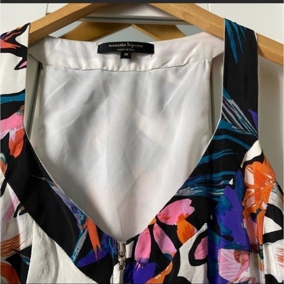 NANETTE Lepore Silk Dress with Pockets Size 10 - Picture 6 of 12